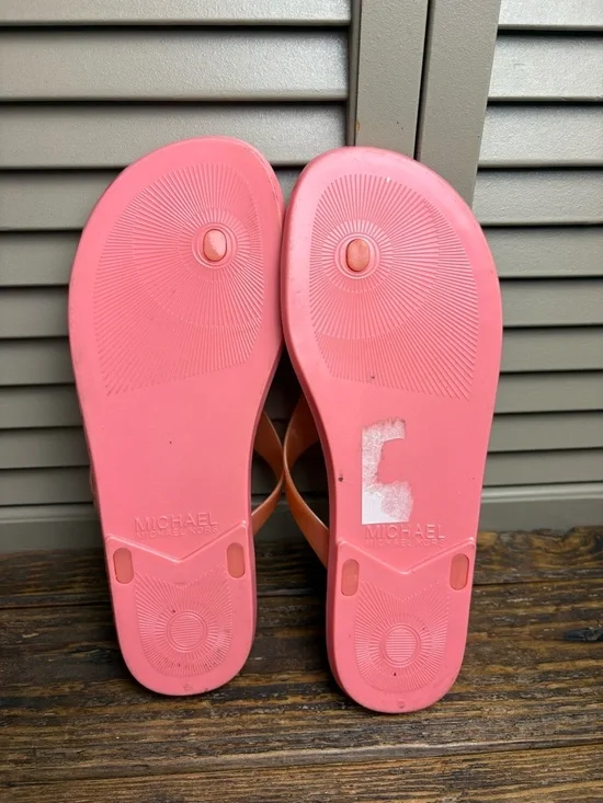 Michael Kors Carmen PVC Jelly Sandals Size 10 - Picture 7 of 7